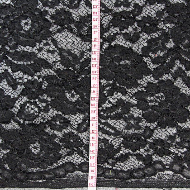 Lace Fabric Scallop Edge Dress for Women's Wear Wholesale Supplier 11